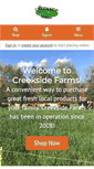 Mobile Screenshot of creeksidefarms-nc.com